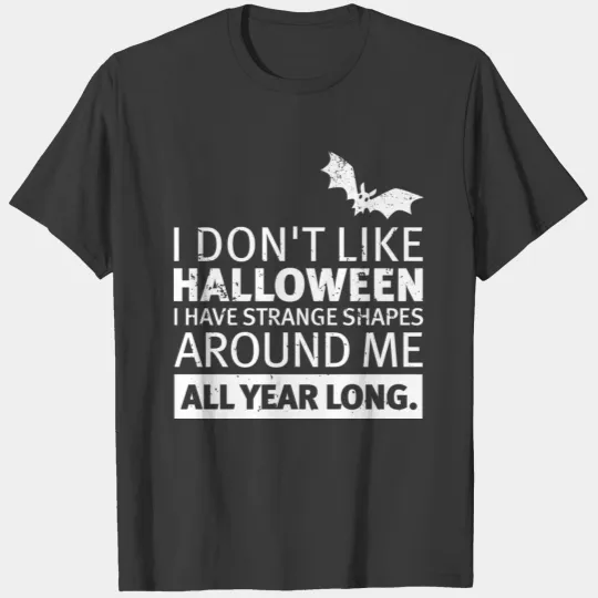 Discover Happy Halloween statement slogan quote joke T-shirt