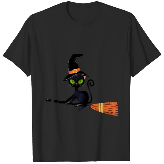 Discover The Magician Cat Best Funny Gift Idea Halloween T-shirt