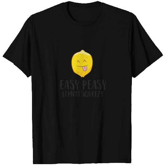 Lemonade Summer Lemons Easy Peasy Lemon Squeezy T-shirt