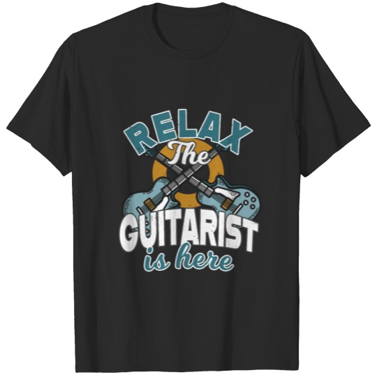 Discover Electric Guitar Guitarist Musician Gift T-shirt
