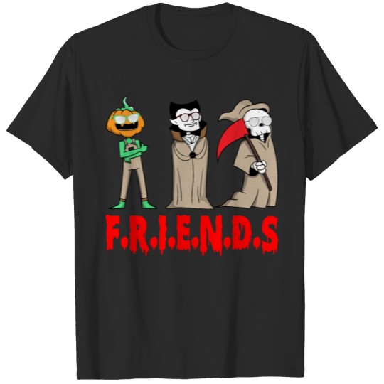 Discover friends halloween T-shirt