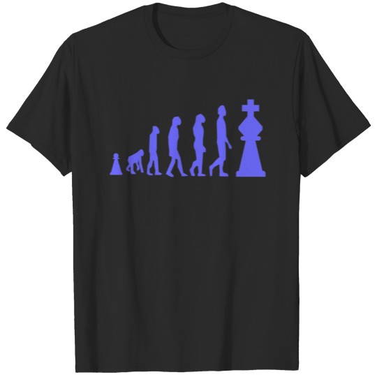 Discover Chess Evolution Chess Player T-shirt