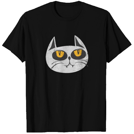 British Shorthair Cat Face T-shirt