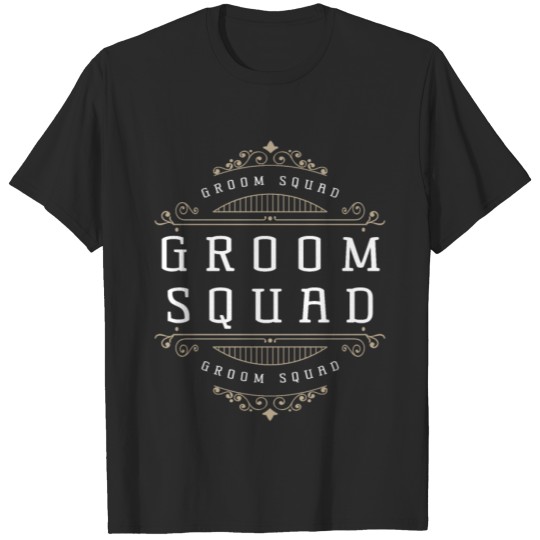 Discover Groom Squad Bachelor Wedding Party T-shirt