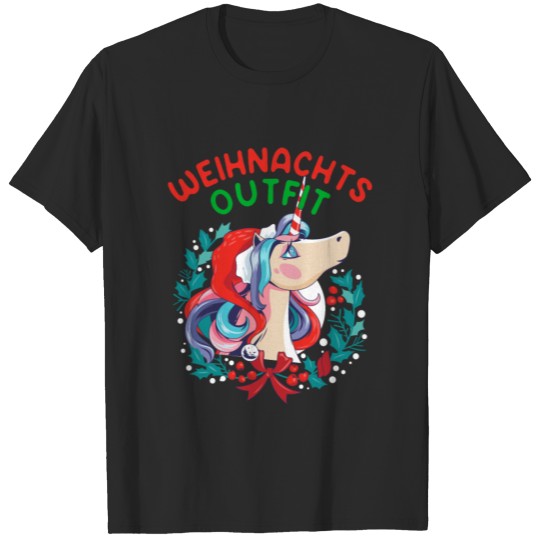 Discover Weihnachts Einhorn Feiertage Geschenk Geschenkidee T-shirt