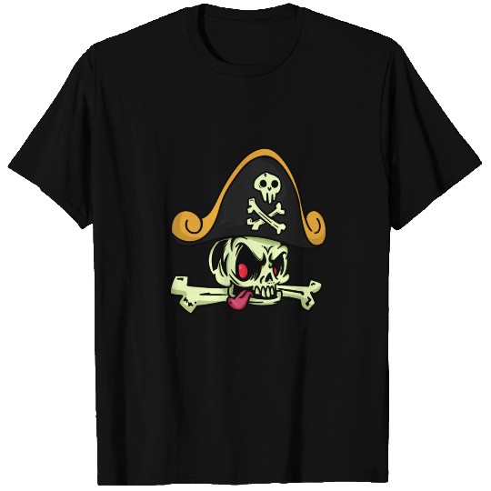 Skull Pirate Funny Pirate Treasure T-shirt