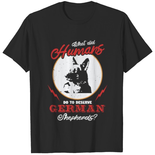 Discover German Shepherd Owner And Fan T-shirt T-shirt