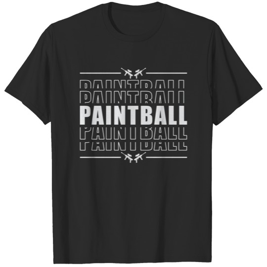 Discover Paintball Airsoft Gotcha Shoot Painter Gift Idea T-shirt