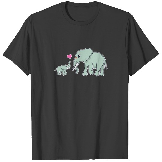 Elephant Mama Cute Mom To Be T-shirt