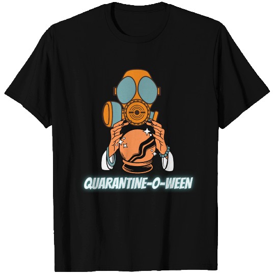 Quarantine-O-Ween Witch Funny Halloween Costume T-shirt