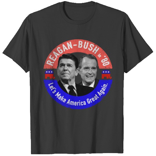 Reagan Bush '80 MAGA T-shirt