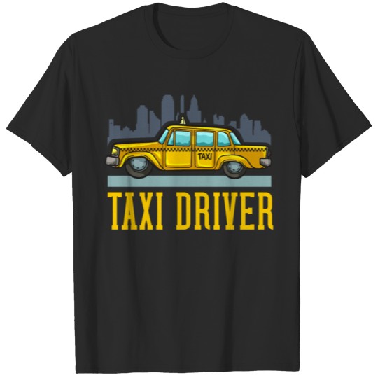 Taxi Driver Gift New York City T-shirt