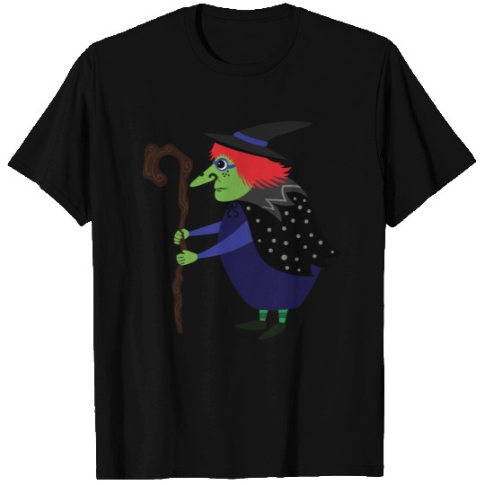 Halloween Scary Witch T-shirt