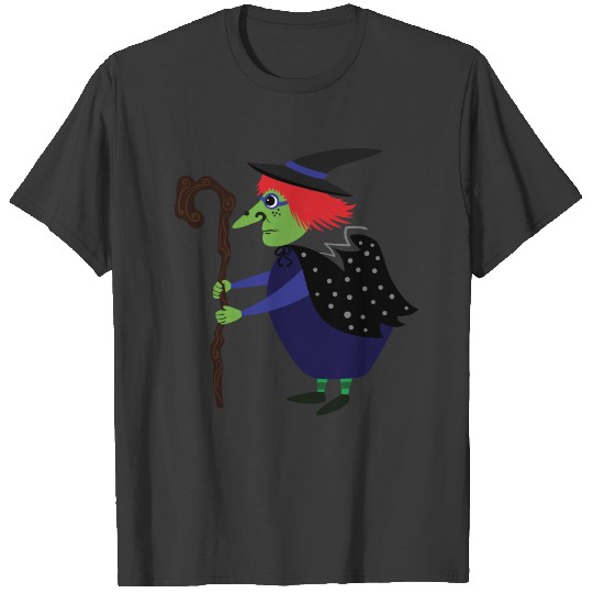 Halloween Scary Witch T-shirt