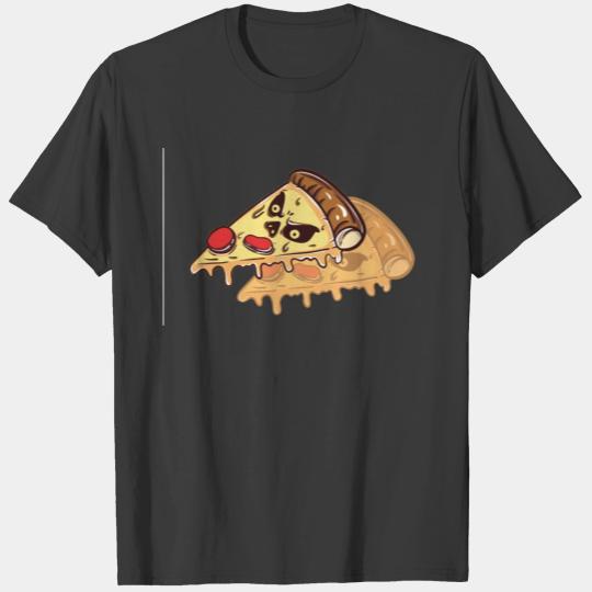 Horror Pizza funny halloween 2020 italian food T-shirt