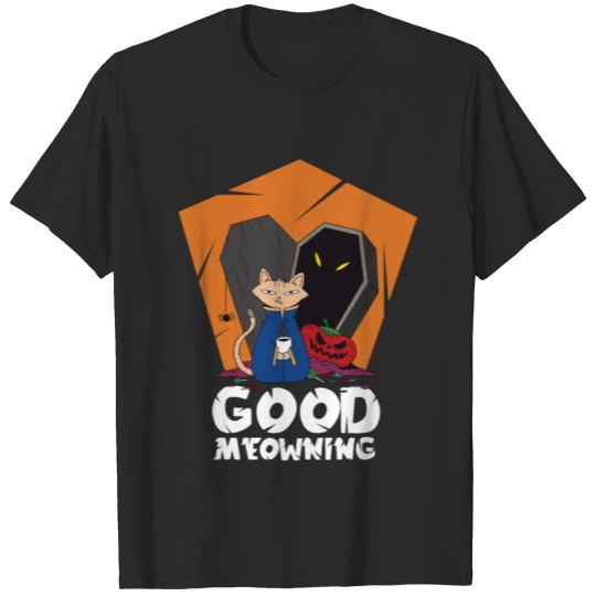 Discover Good Meowing Coffee T-shirt