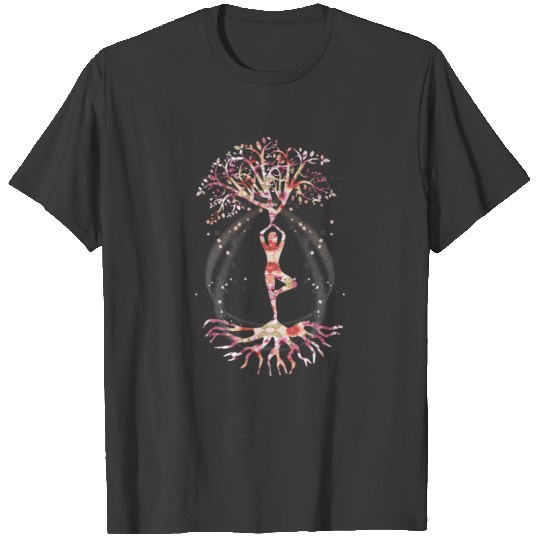 Yoga Tree Buddha Yoga T-shirt