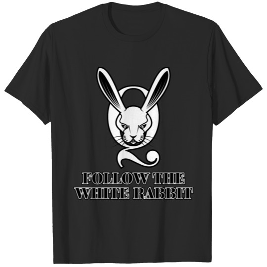 Discover Follow the White Rabbit T-shirt