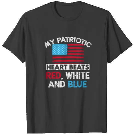 All american Dad Patriotic american flag T-shirt