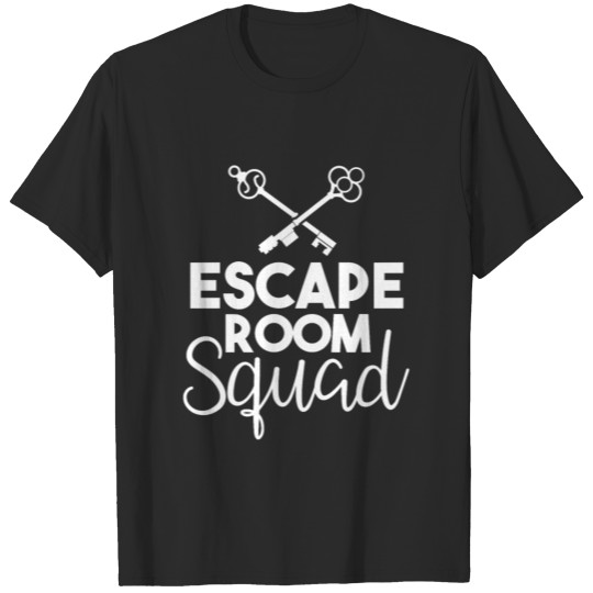 Discover Escape Room Squad-Escape Room Enthusiast T-shirt