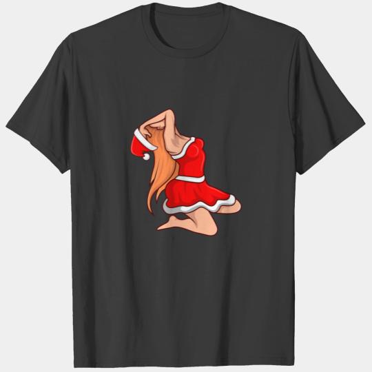 Sexy Christmas Xmas Santa Claus Hot Xmas Funny T-shirt