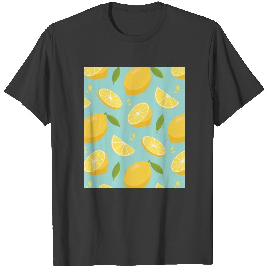 Adorable Lemon Pattern T-shirt