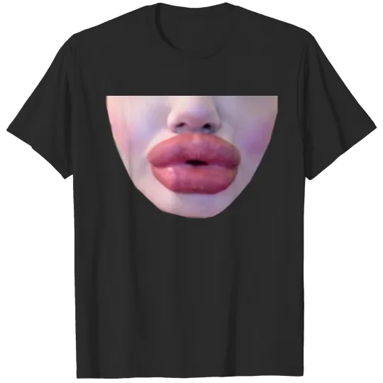 Discover Ugly Duck Lips Face Mask T-shirt