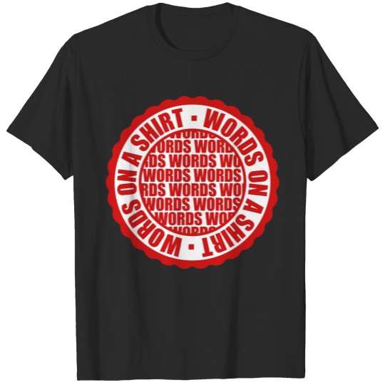Discover Stamp Words Shirt T-shirt