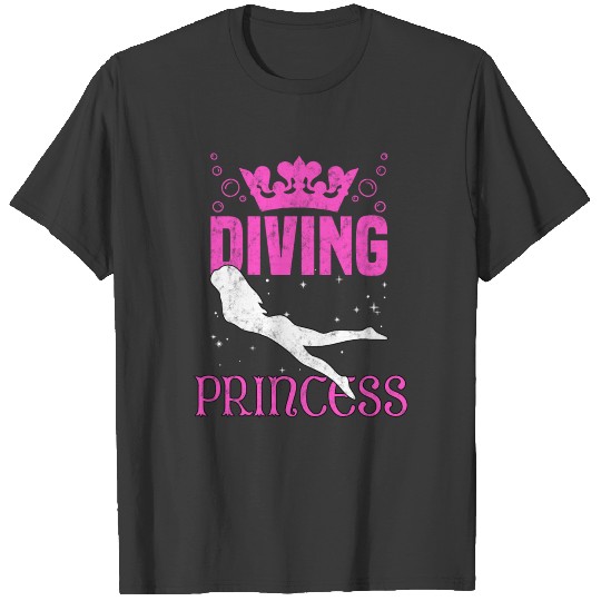 Discover Diving Princess T-shirt