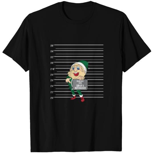 Son of a Nutcracker Funny Elf Christmas T-shirt