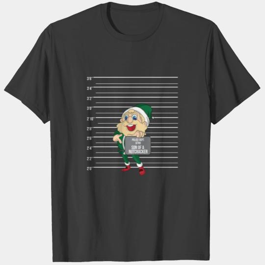 Son of a Nutcracker Funny Elf Christmas T-shirt