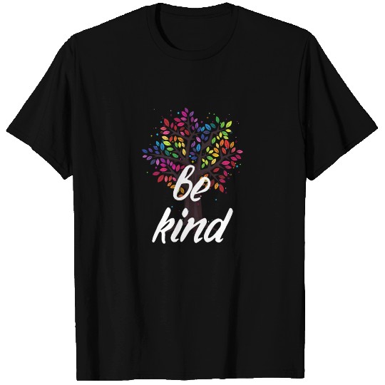 Be kind - Rainbow Tree T-shirt