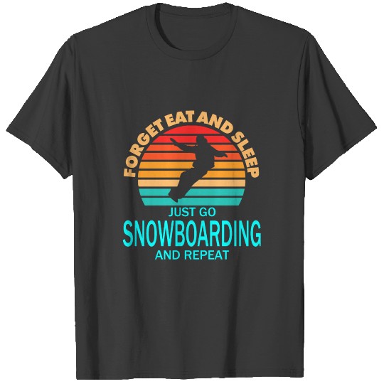 Snowboarding Ski Winter Snowboarder Mountain Snow T-shirt