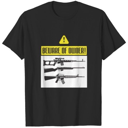 Discover Sniper Machine Gun Lover Weapon Owner T-shirt