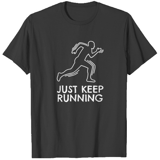 Runner Running Jogger Marathon Fitness Cardio Gift T-shirt