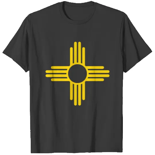 New Mexico Flag Zia Sun Symbol T-shirt