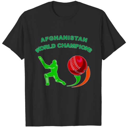 Discover Afghanistan Cricket T-shirt