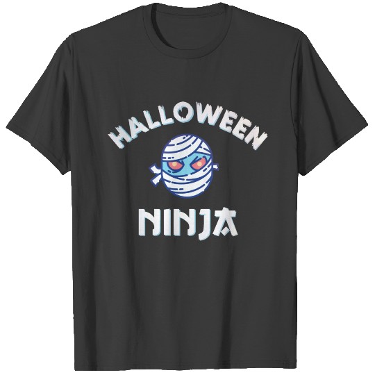 Halloween Ninja Horror Scary gift T-shirt