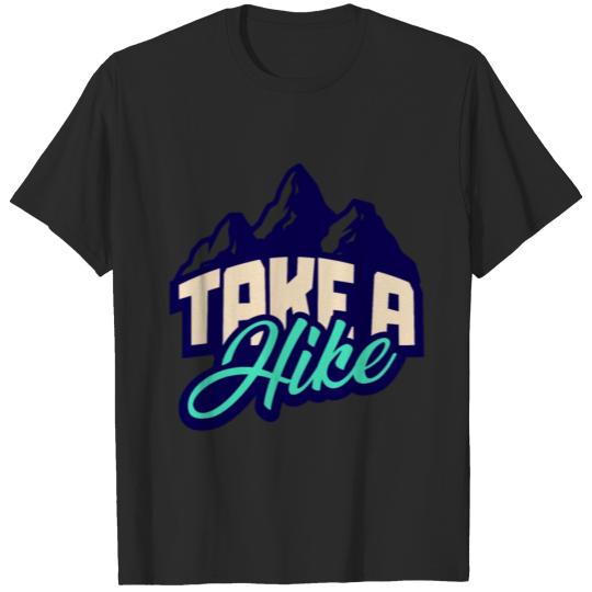 Discover Hiking Mountains T-shirt