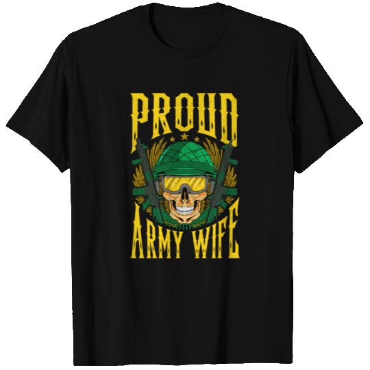 Proud Army Wife - Gift T-shirt