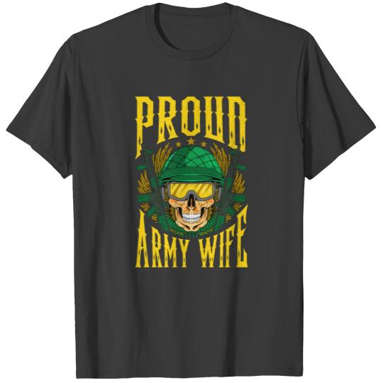 Proud Army Wife - Gift T-shirt