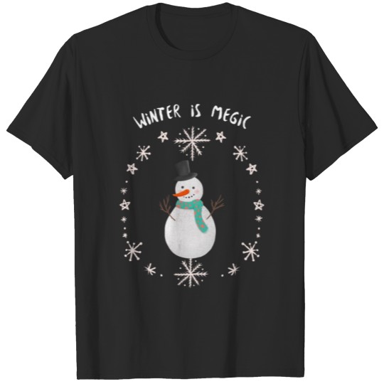 Discover Winter Is Megic T-shirt
