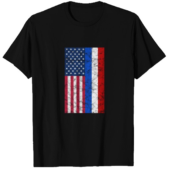 America Netherlands Flag Dutch American Pride Gift T-shirt