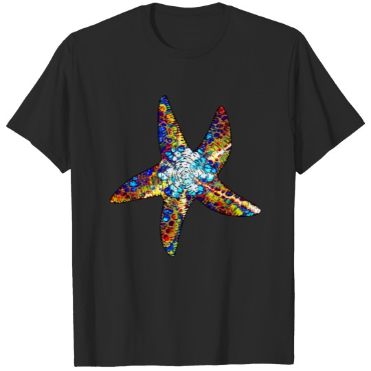 Discover Psychedelic Starfish T-shirt