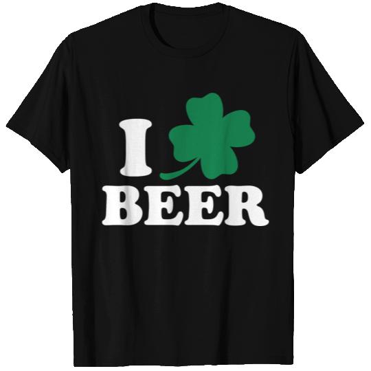I Clover Beer, St Patricks Day Tshirt T-shirt