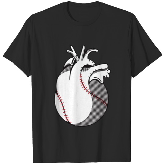 Discover Baseball Heart T-shirt