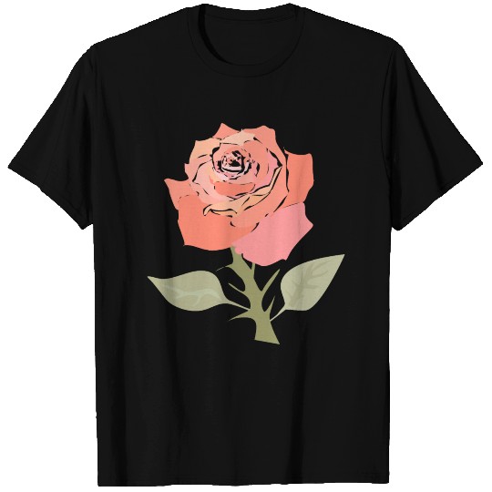Rose flower. T-shirt