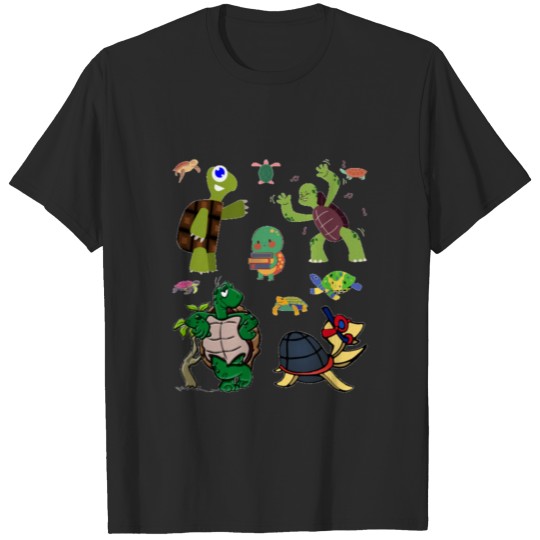 Discover Cool Turtles T-shirt