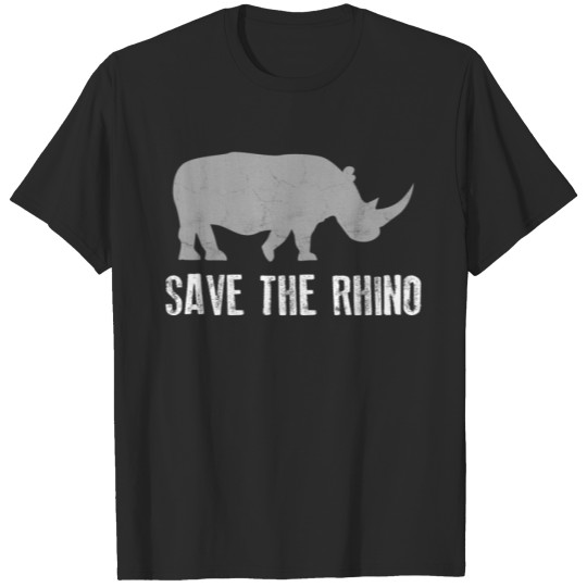 Discover Save The Rhinos T-shirt