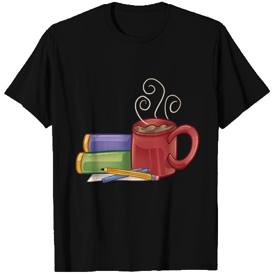 Hot Cocoa Books And Cocoa T-shirt